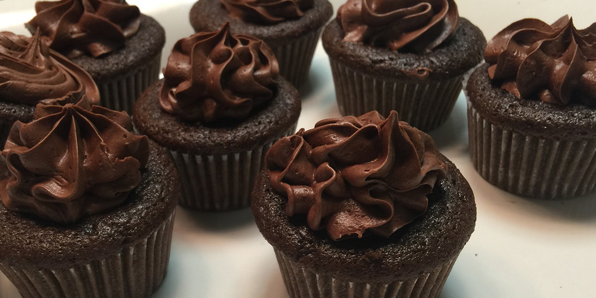 Chocolate cupcake black bean